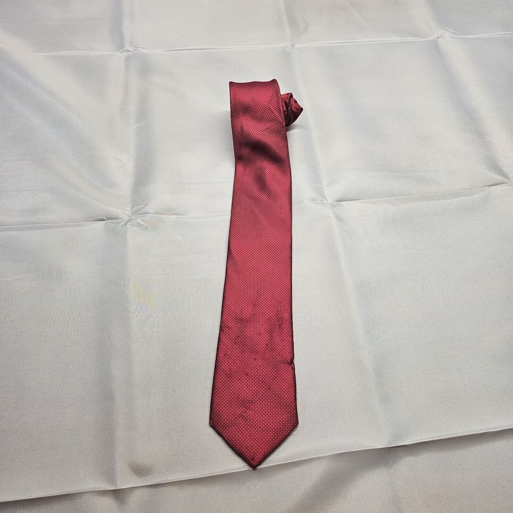 Michael‎ Kors 100% Silk Mens Tie Red 58x3